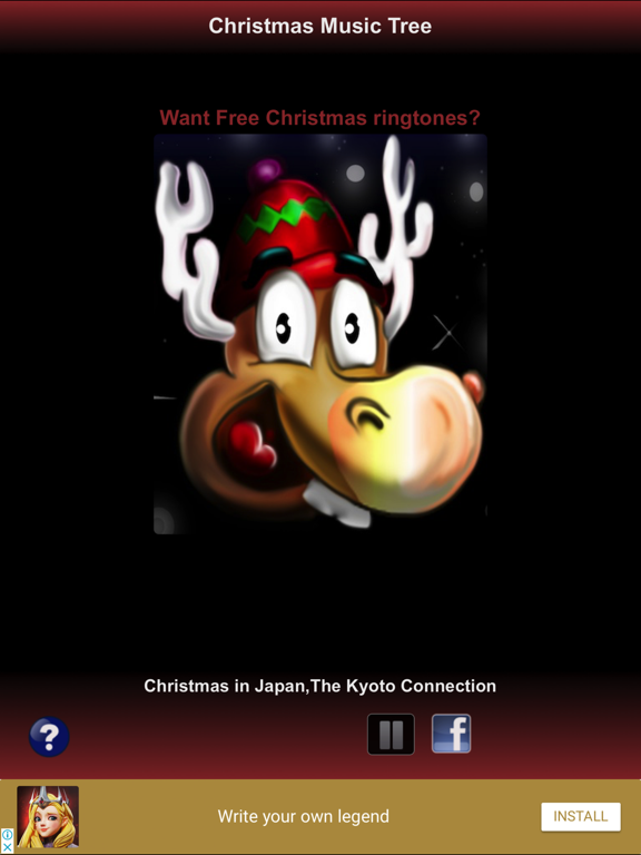 Christmas Music Songs iPad screenshot 5 - Music app