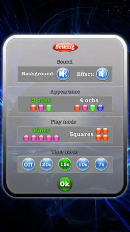 Game screenshot Orb Lines, Neo Lines 98 apk