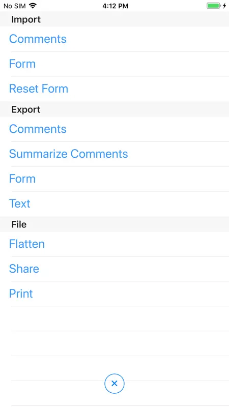 ezPDF Reader screenshot 10 of 10