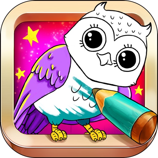 Animals Coloring Book for Creative Kids iOS App