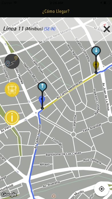 Llajta Rutas Metropolitana screenshot 3