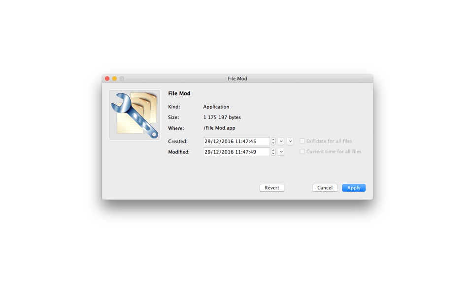 File Mod - 1.0.9 - (macOS)