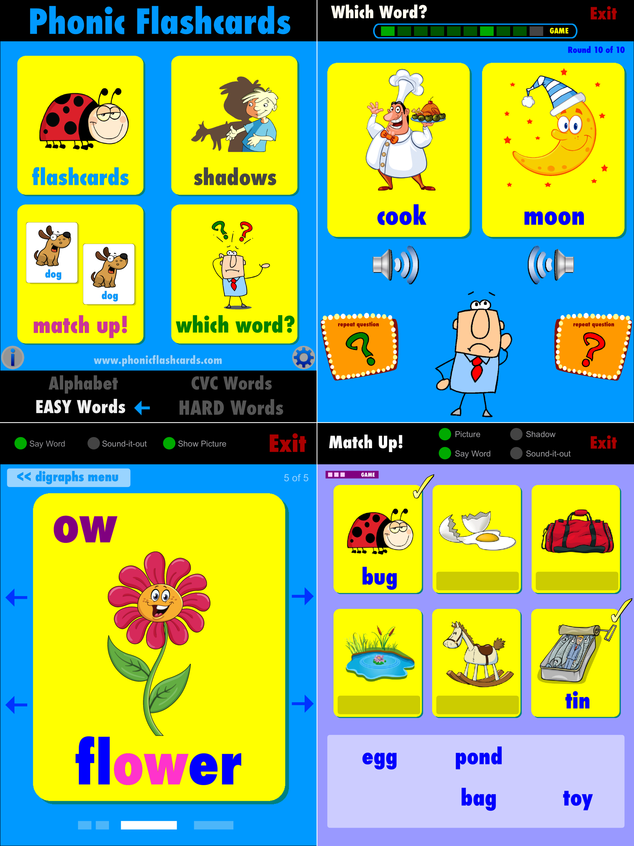 Phonic Flashcards screenshot 6