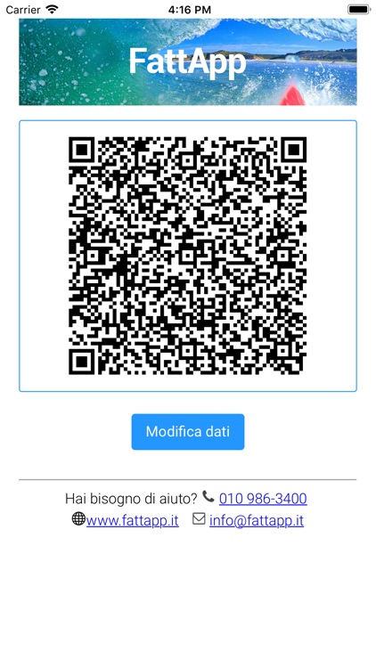 FattApp QR-Code