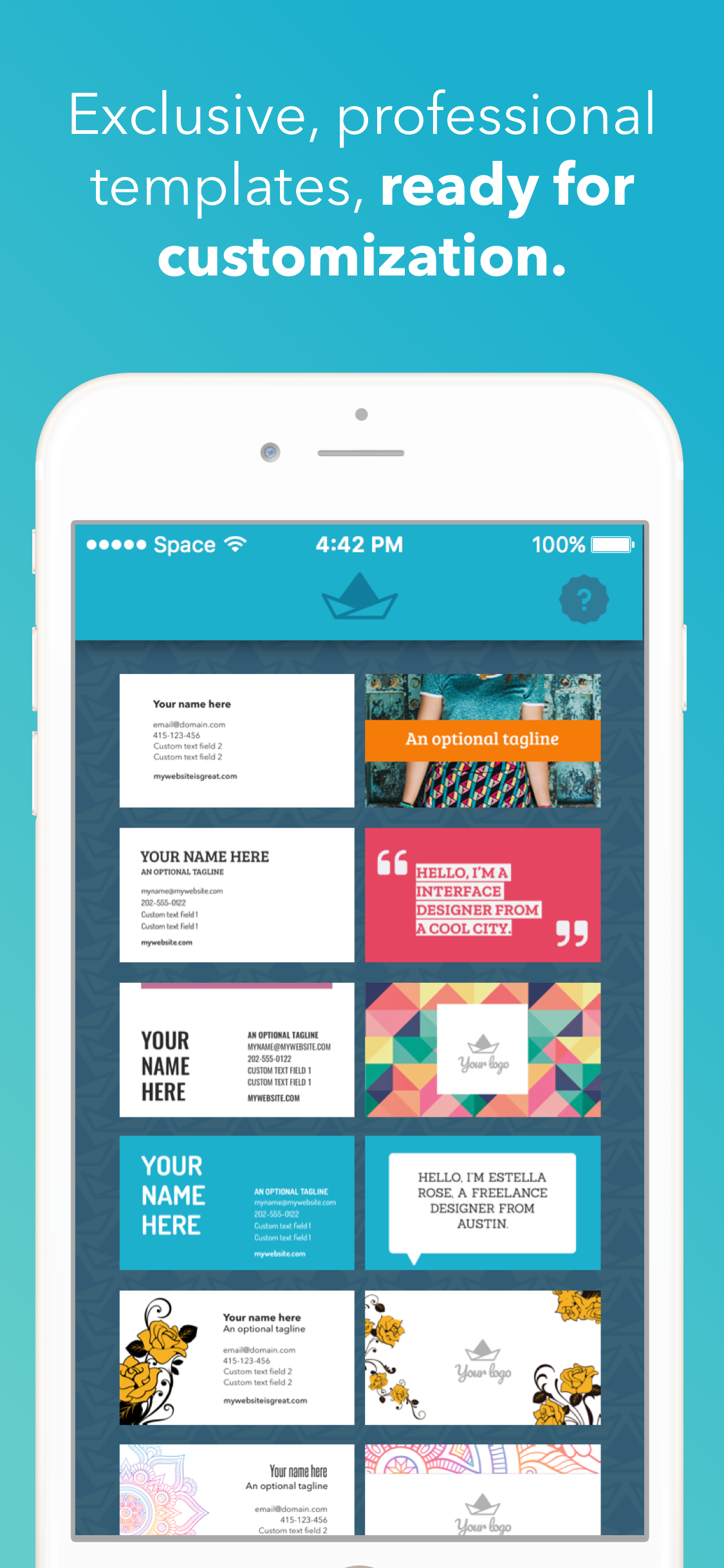 Print Business Card Maker