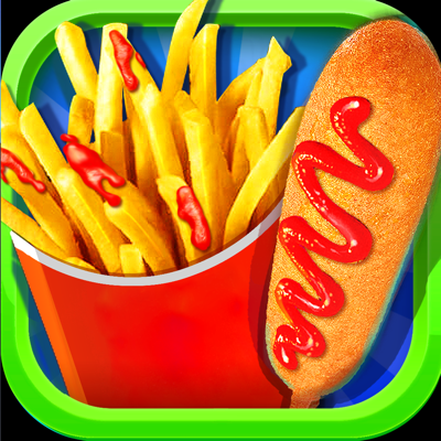 Street Fry Foods Cooking Games