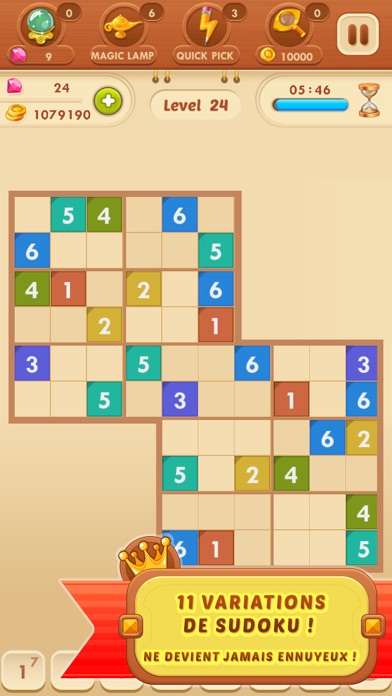 Screenshot #2 pour Sudoku Quest Color Number Game