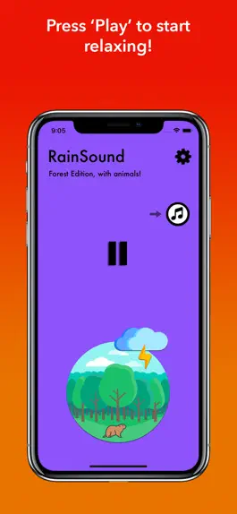 Game screenshot RainSound in Forest apk