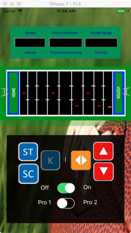 Vintage FootBall Game