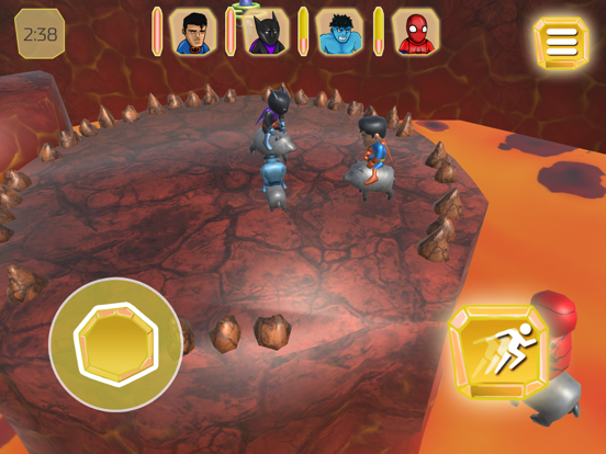 Crazy Heroes Crash Arena iPad screenshot