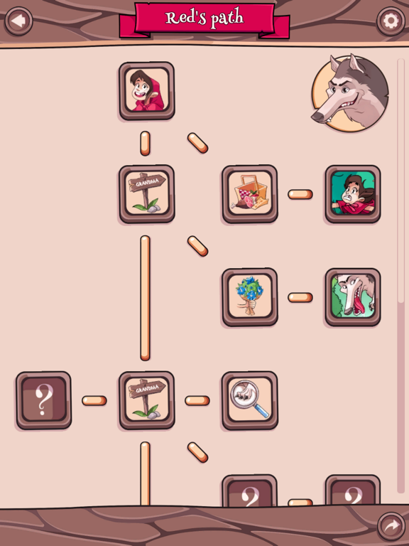 Red Riding Hood iPad screenshot 4 - Book app