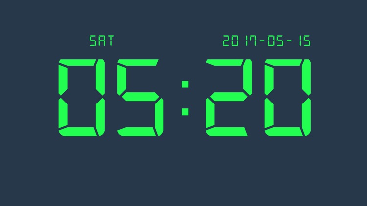 Digital Clock - Big LED Alarm screenshot-4