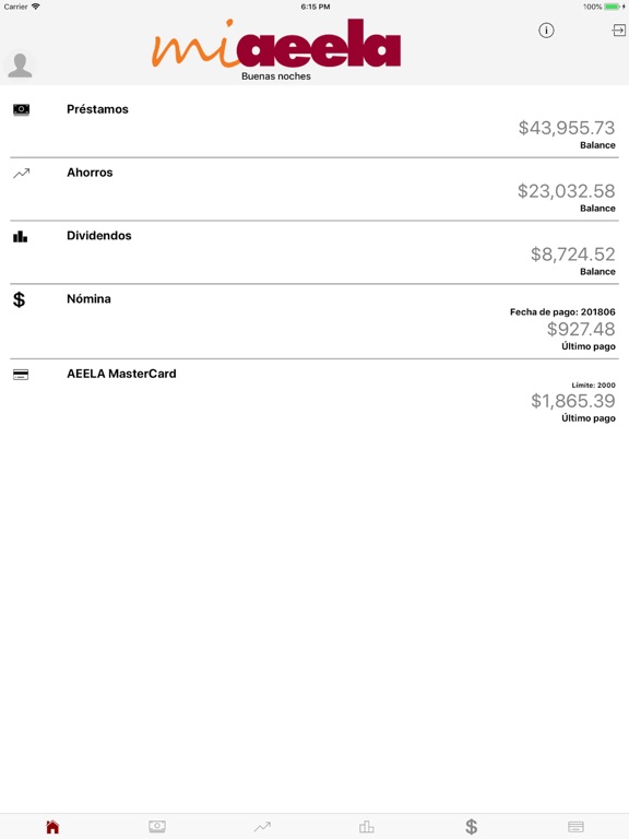 iPad Image of MiAEELA APP