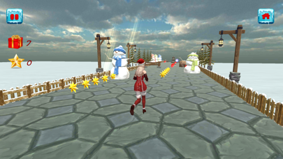 Christmas Santa Girl Run screenshot 2