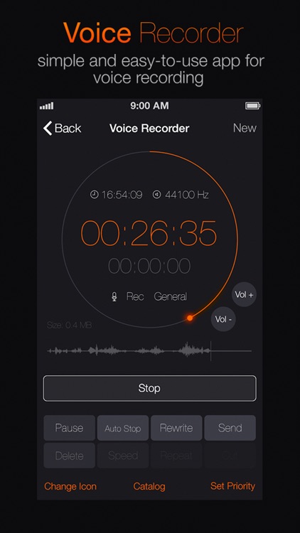 Voice Recorder+ Audio record