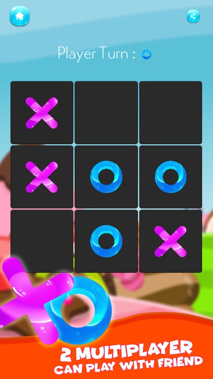 XO Tic tac toe ! Jelly Edition