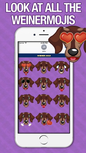 WeinerMoji - Dachshund Emoji & Stickers!(圖4)-速報App