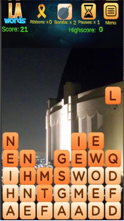 LA Words Puzzle Game