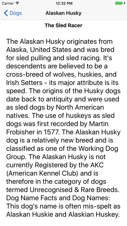 Dog Facts & Information