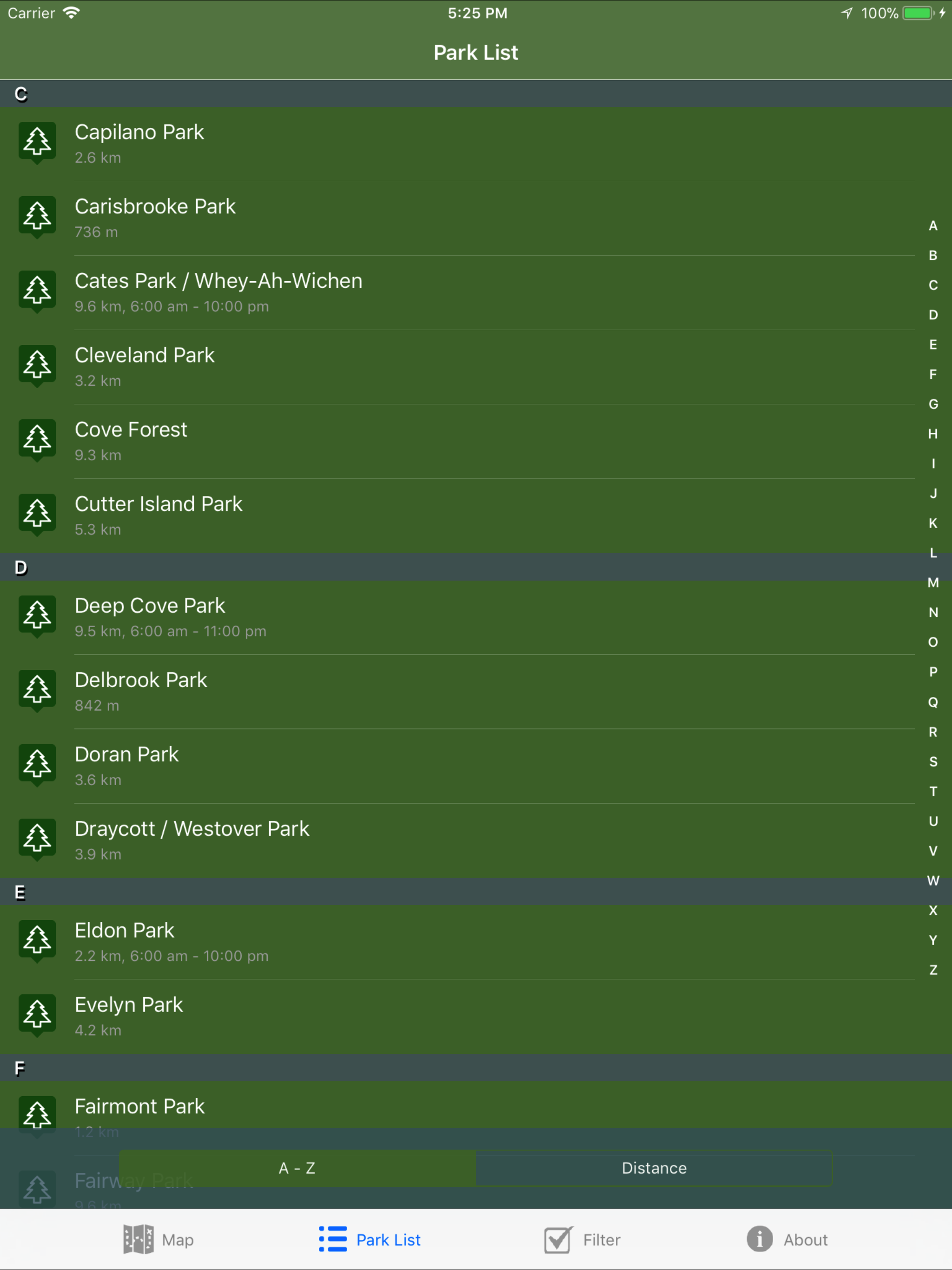 DNV Parks