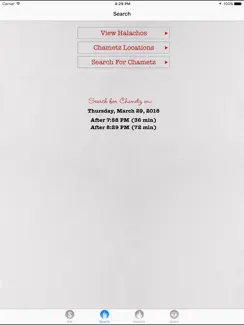 No Chametz iPad image 1