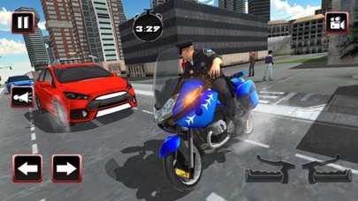 交通警察バイクライダー3Dのおすすめ画像1