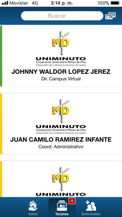 Tarjetero UNIMINUTO screenshot-3