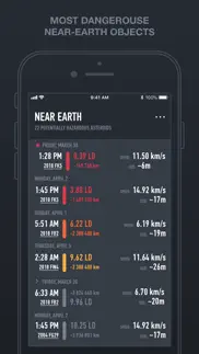 asteroids catalogue iphone screenshot 2