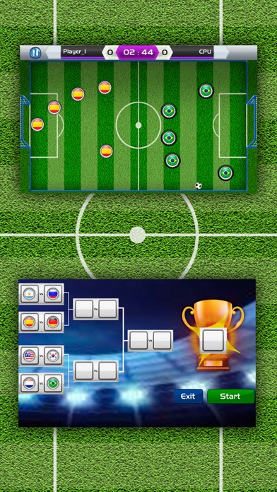 Screenshot #3 pour cap de football - buts de score avec le doigt