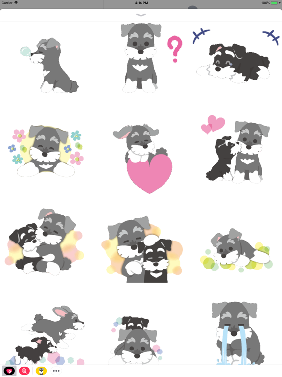 Screenshot #4 pour Poodle Puppy Animated Stickers