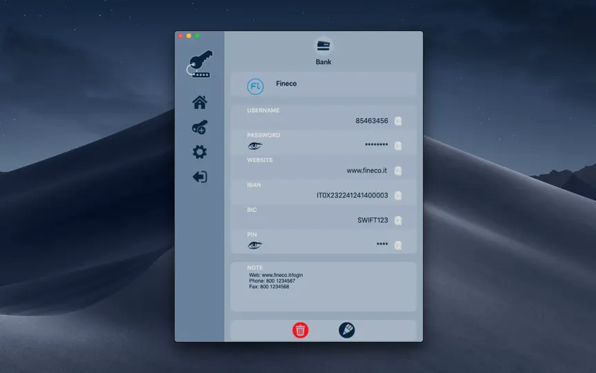 Captura de pantalla de My Password - Llavero en iPhone 2
