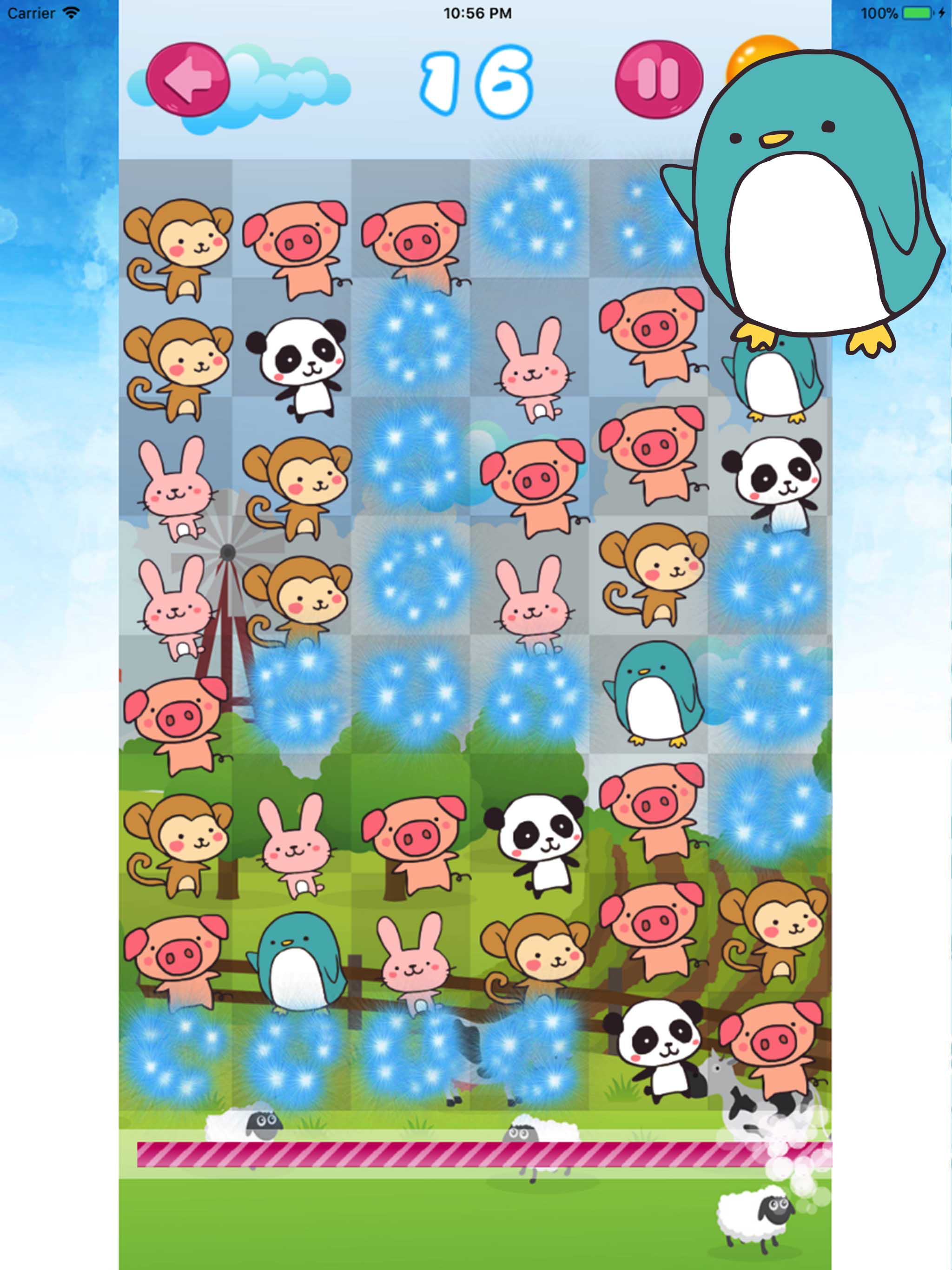 Cute Animal Match3 Crash Fun screenshot 6
