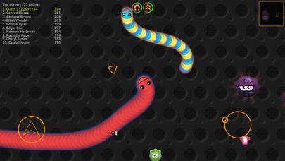 WormsZone.io - Hungry Snake screenshot 1
