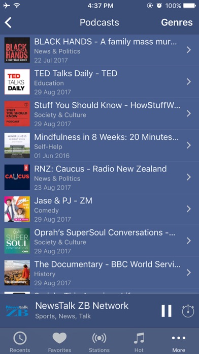 Live Stream Radio New Zealand screenshot 4