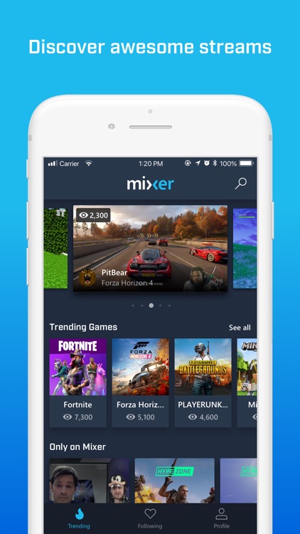 Mixer - Interactive Streaming screenshot-0