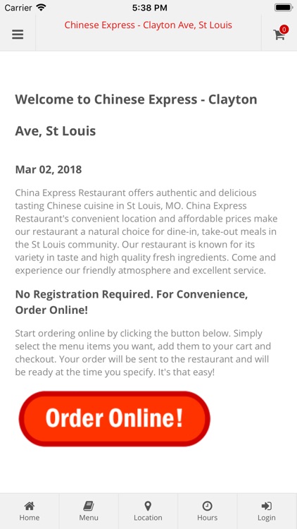 Chinese Express St Louis