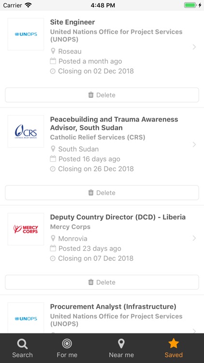 Devex: Jobs on the Go screenshot-3