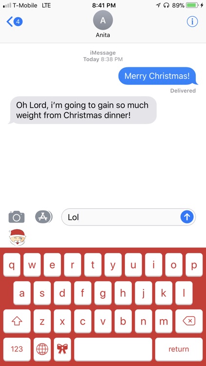Merrymoji Keyboard & Stickers screenshot-3