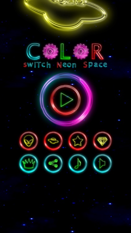 Color Switch Neon Space