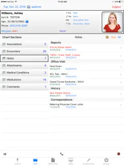 Exscribe Mobile EHR iPad image 2