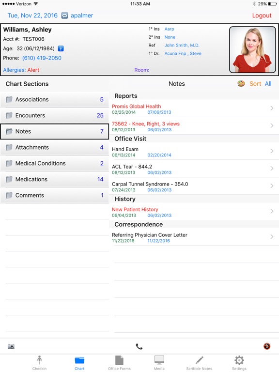 Screenshot #5 pour Exscribe Mobile EHR