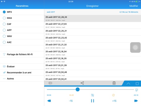 Voice Recorder MINI screenshot 4