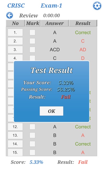 CRISC Certification Exam screenshot 4