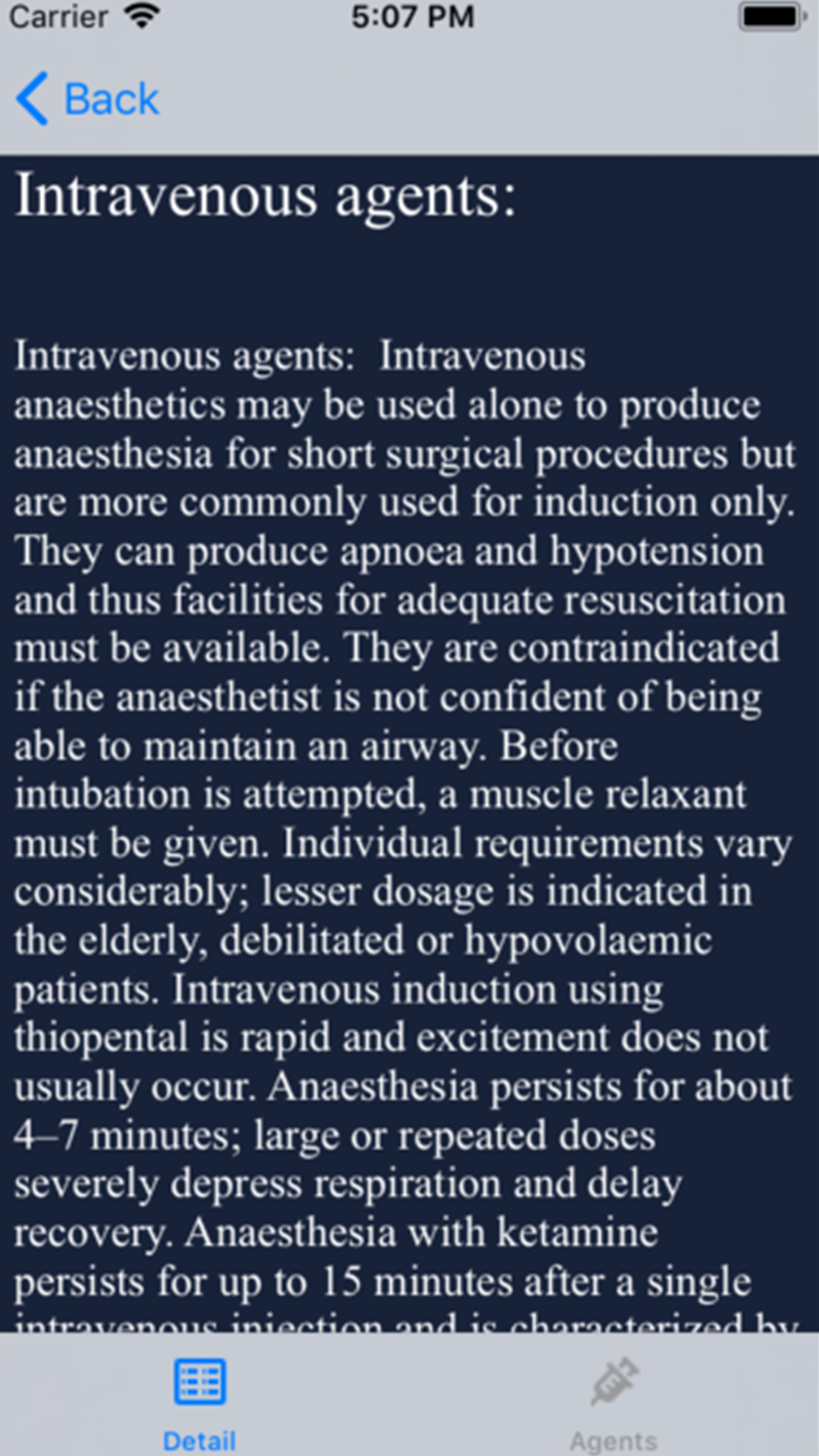 Anesthesia Assistant screenshot 4
