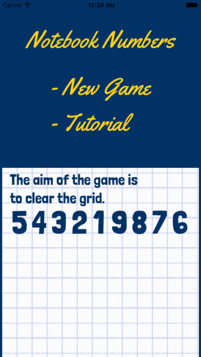 Notebook Numbers app screenshot 2