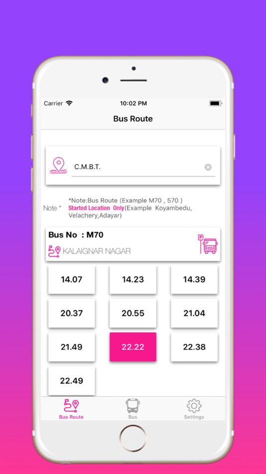 Chennai MTC BUS - 1.0 - (iOS)