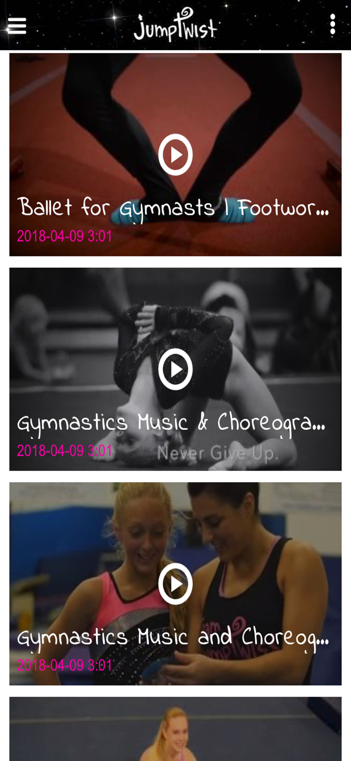 Jumptwist Gymnastics Music