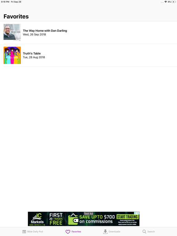 Screenshot #6 pour Bible Daily Pod