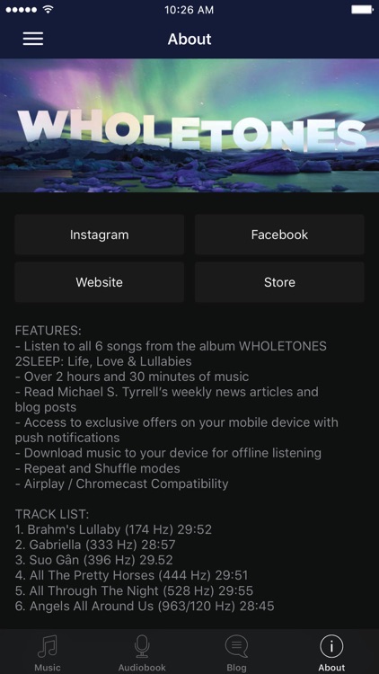 WHOLETONES 2Sleep