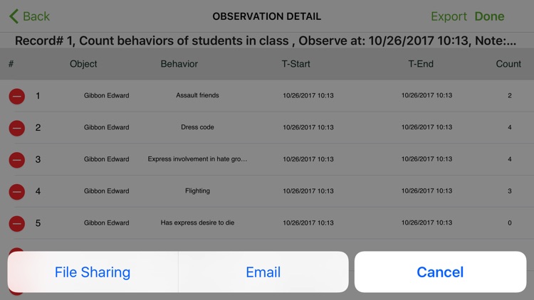 Behavior Observation Plus screenshot-4